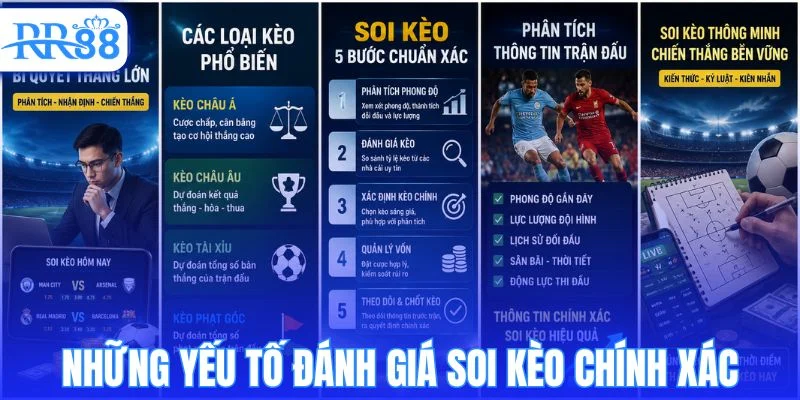 Các tiêu chí quan trọng giúp phân tích soi kèo hiệu quả 